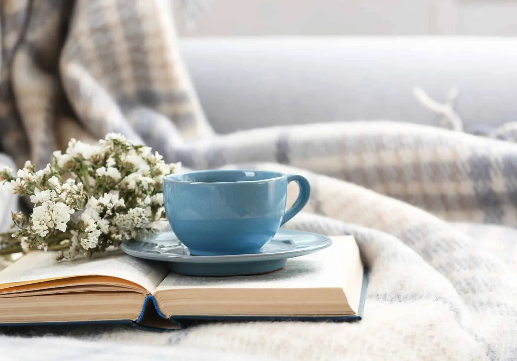 blue coffee book